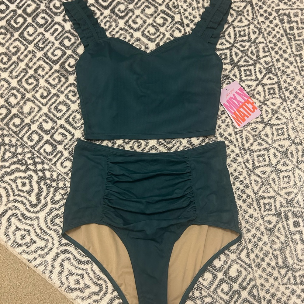 Kortni Jeane Cream Swimwear